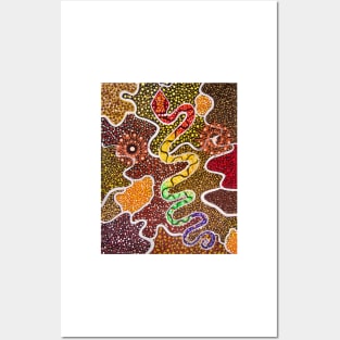 THE RAINBOW SERPENT 6 Posters and Art